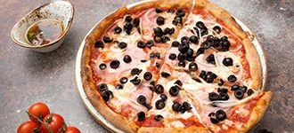 Produktbild Pizza Prosciutto Cipolla e Olive